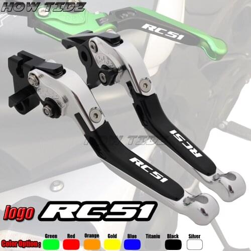 For Honda RC51 / RVT1000 SP-1/SP-2 2000-2006 Motorcycle Folding Extendable CNC Moto Adjustable Clutch Brake Levers
