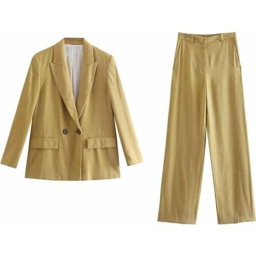 SNOW PINNACLE Women's Office Trouser Suits