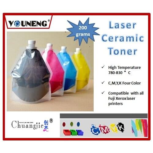 Compatible laser ceramic toner for Xerox laser printers and Ricoh printers