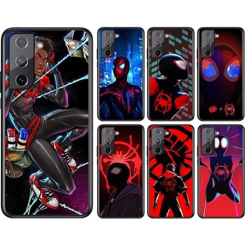 Super Hero Marvel Avengers Spider-Man For Samsung Galaxy S21 S20FE S10 S10e S9 S8 S7 S6 Ultra Plus Lite Edge 5G Phone Case