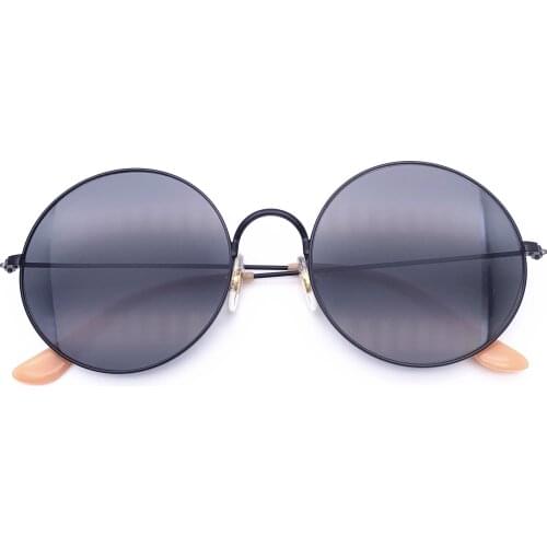 Belight Optical Brand Design Women Men Round Shape Vintage Retro UV400 Protection Ultra light Sunglasses with Case Oculos