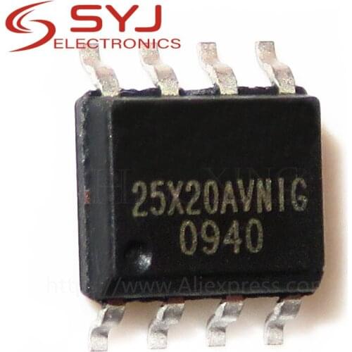 10pcs/lot W25X80AVSIG W25X80BVSIG W25X80AVSNIG 25X80AVNIG 25X80 SOP-8 In Stock