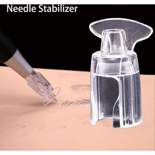 100 Pcs Tattoo Needle Stabilizer Bayonet Cartridge Tattoo Needles Stabilizer Technique Effect In Brows Micro Strokes Tattoo Tool