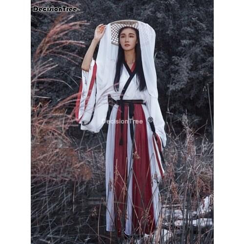 2021 men tang suit ancient costume hanfu chinese ancient traditional set couples halloween cosplay costume for men&women