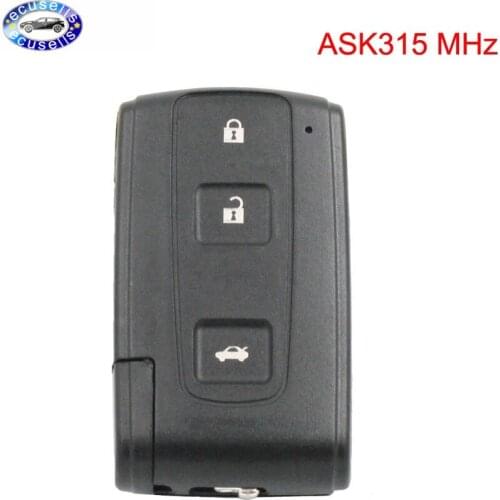 3 button ASK315MHz Remote Key 0030 TOY48 without LG (suit for CROWN )