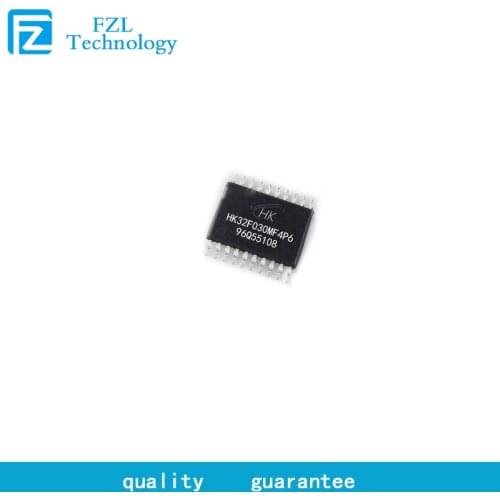10pcs HK32F030MF4P6 32-bit, ARM CortexTM-M0 1.8V-3.6V instead of STM8S003F3P6