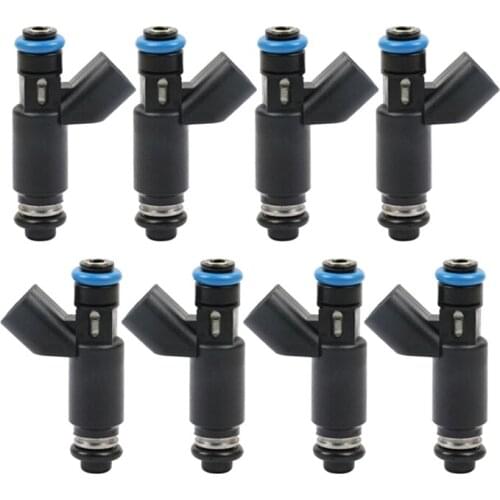 8pcs Fuel Injector Nozzles 25326903 12580426 For Chevrolet Express 1500 2007 Avalanche Silverado Tahoe GMC Flex 5.3L V8