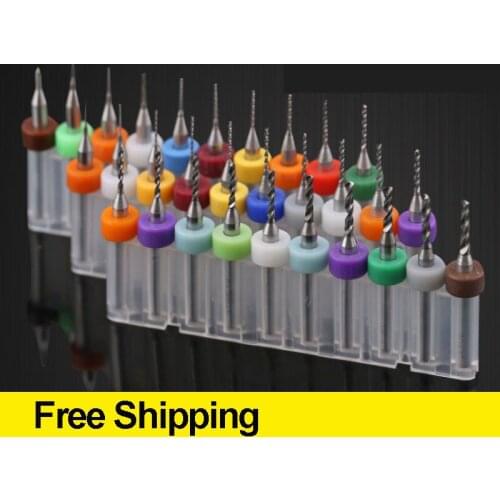 PCB Drills Carbide Tungsten Steel Fixed Shank Drill Circuit Board Amber Beeswax Hand Twist Punch Mini Drill