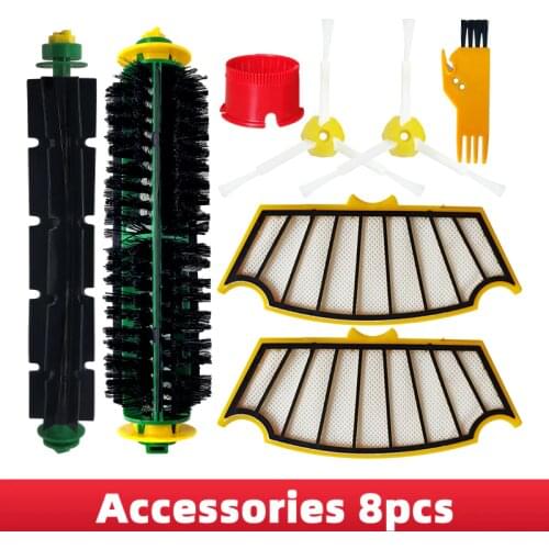 Hepa Filter Main Side Brush For iRobot Roomba 500 Series 510 530 535 532 550 560 570 580 585 Robotic Vacuum Cleaner Spare Parts