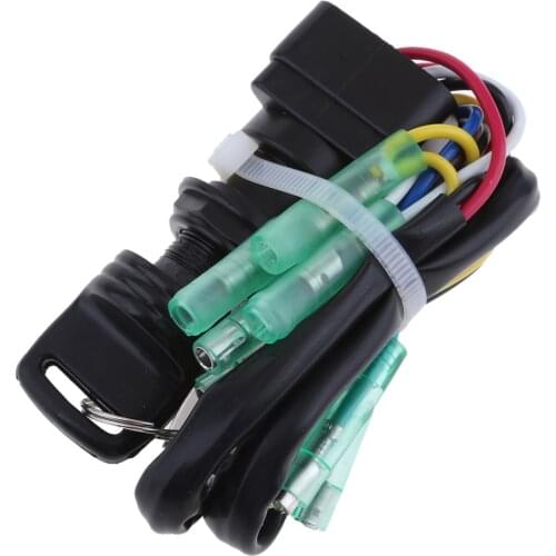 MagiDeal Plastic Durable Boat Ignition Key Switch for Yamaha 40HP 60HP Outboard Motor RV Yacht Dinghy Replacment Accesories