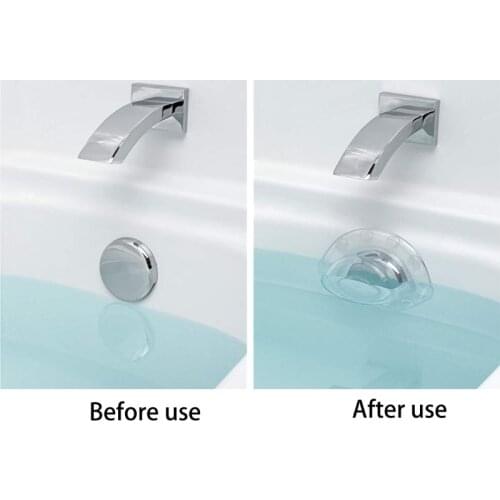 Bottomless Bath Overflow Drain Cover Adds Water to Tub for Bath Deep Water Bath