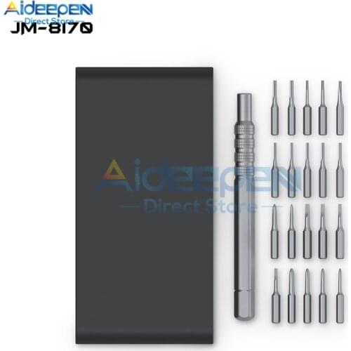 21 in 1 Precision Magnetic Screwdriver Bits Kit Screwdriver Set For iPhone iPad Mobile Phone Repair Tools With Handle