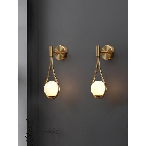 Nordic wall lamp led wall light modern bedroom bedside lamp wandlamp lamps wall lights for living room home indoor lighting