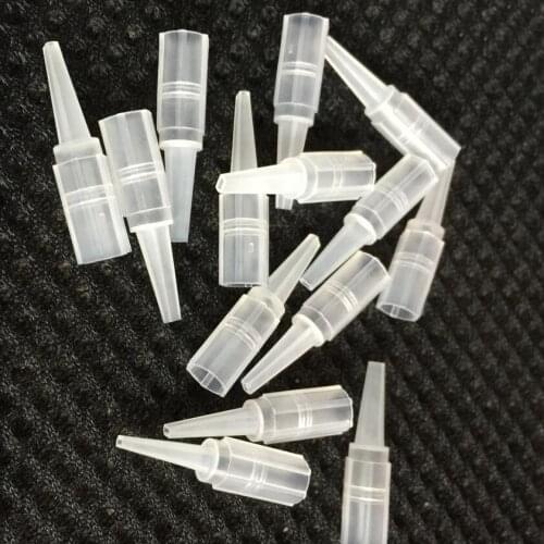 3F* 100pcs Permanent Makeup Disposable Tattoo Needles Tips Plastic Permanent Makeup Caps Supplies Free Shipping