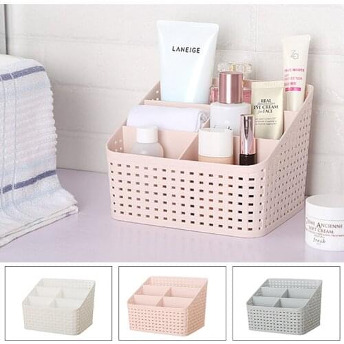 Desk Office Organizer Storage Makeup Organizer Box For Cosmetics Desk Office School Living Room Lipstick Case Organizers Storage
