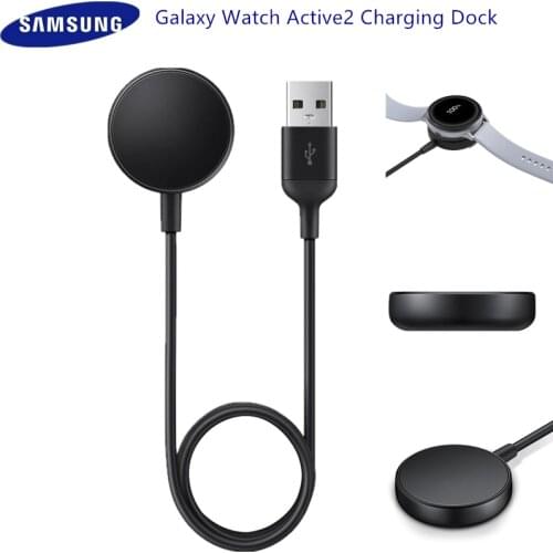 Original Samsung Galaxy Watch Active2 Charging Dock Wireless Charger Pad For Samsung Galaxy Smart Watch/Active/Active 2 EP-OR825