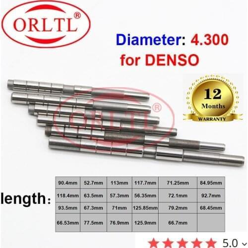 ORLTL Common Rail injector Control Valve for, Control Valve rod for DENSO injector Diameter: 4.300 DCRI105800 5800