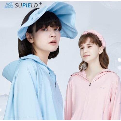 Xiaomi SUPIELD Women Summer Sun Hat Empty Top Shell Shape Wide-brimmed Beach Hat UV Protection Female Cap Packable Sun Visor Hat
