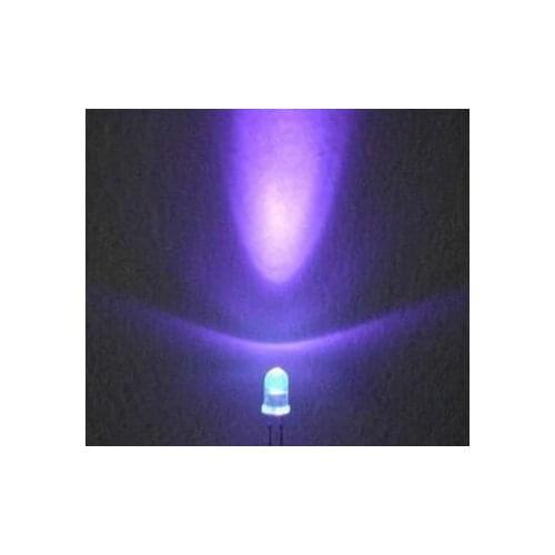 100PCS 3MM Purple / UV LED super bright F3 LED Diodes