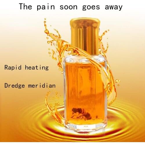 Bee venom oil for joint pain, lower back and foot pain, bruises, back pain, back pain, health patch, Health care, 12 ml