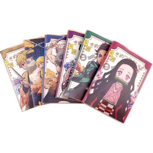 130MM Demon Slayer: Kimetsu No Yaiba Kamado Tanjirou Agatsuma Zenitsu Hashibira Inosuke notebook Model