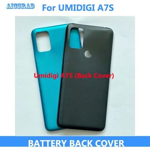 AICSRAD For UMIDIGI A7S Mobile Phone Case Back Battery Cover Repair Parts A7s Batttery back cover