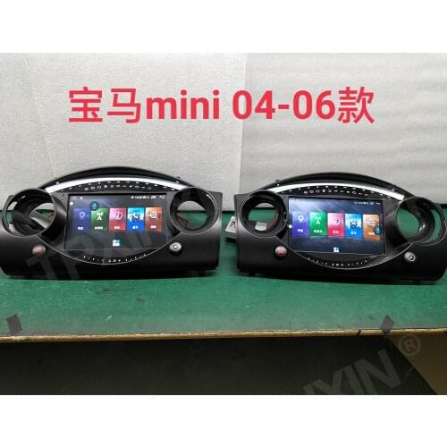 Android 10.0 9 inch For BMW Mini Cooper Car Multimedia Radio 2004-2006 Stereo Car Audio Car GPS Navigation Player Wifi 6+128GB