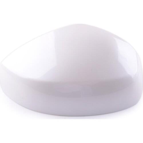 Car Pearl White Exterior Right Side Rearview Mirror Cover Cap Fit for Nissan Sentra 2013 2014 2015 2016 2017 2018