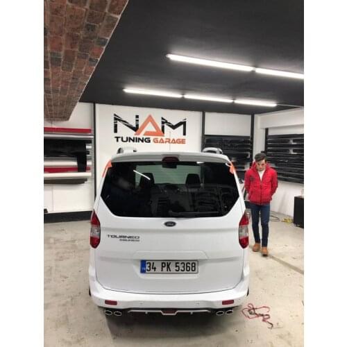 Ford Courier Diffuser Sport Model Diffuser Car Accessory Universal Compatible Modified Rear Bumper Attachment