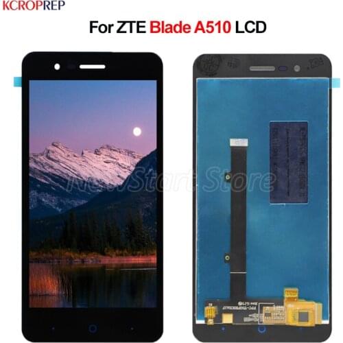 For ZTE Blade A510 LCD Display Touch Screen Digitizer Assembly Replacement Accessory 100% New 5.0" For ZTE Blade A510 lcd Black
