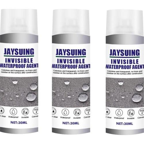 HOT-JAYSUING 3PC Sealant Spray Coating Liquid Waterproof Strong Adhesion Spray Leak Water Leak Repair Sealant Plug