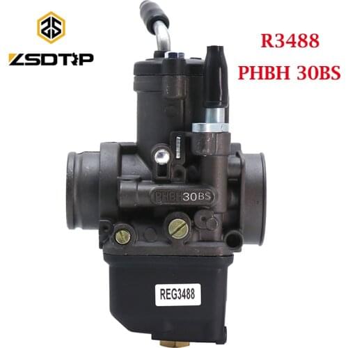 ZSDTRP 4T PHBH 30BS 4T(B) R3488 Dellorto Carburetor PHBH 30 BS for Scooter 125-300cc Engine Carburetor