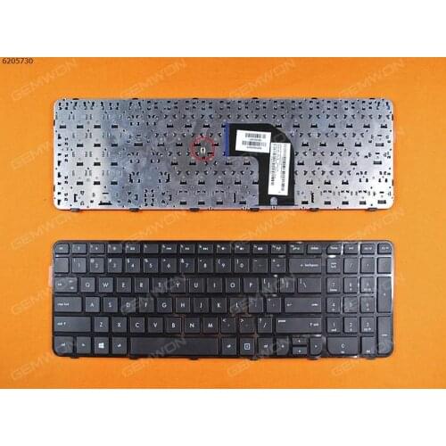 Computer parts new Notebook keyboard replacement laptop keyboard for HP G6-2000 GLOSSY FRAME BLACK (For Win8)