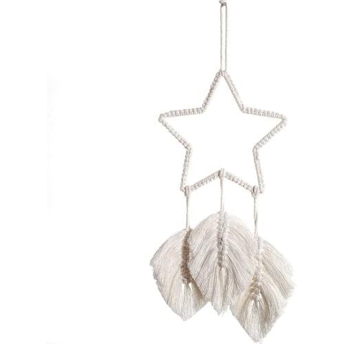 Star Dream Catcher,Dream Catchers Cotton,Bohemian Dream Catcher, Home Decor, Room Decor, Wall Decor