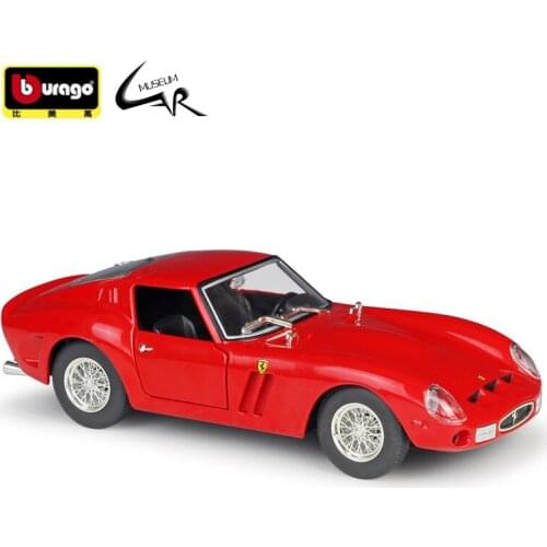 Bburago 1:24 Model Car Simulation Alloy Racing Metal Toy Car Children Toy Gift Collection Ferrari 250 GTO