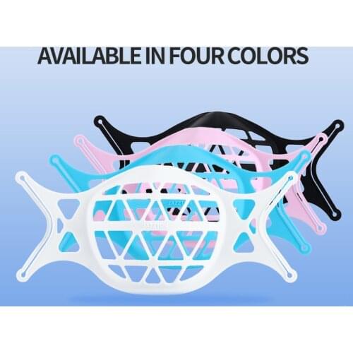 NEW 3D Silicone Mask Holder Mask Bracket Breathing Assist Help Inner Cushion Bracket Silicone Reusable Washable Mask Holder