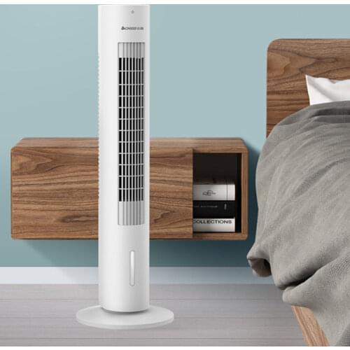 New household air conditioning fan power saving silent cooling artifact bedroom floor type multiple gears humidifier