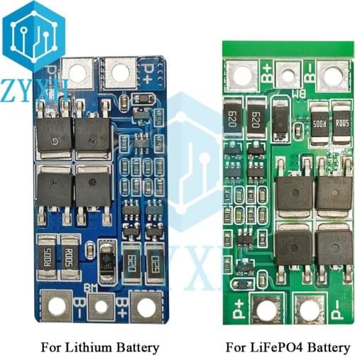 BMS 2S 10A 6.4V 7.4V 8.4V LiFePO4/Lithium 18650 Battery Charge Board with Balance Equalizer Short Circuit/Overcharge Protection