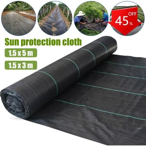 Agricultural Permeable Weeding Cloth Garden Orchard Ground Fabric PE Anti-Grass Greenhouse Weed Barrier Fabric Plant Cover