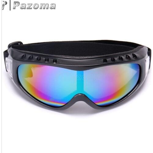 Snowboard Dustproof Sunglasses New Motorcycle Ski Goggles Lens Frame Anti-fog Eye Glasses