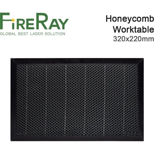 Fireray 320x220mm ±5mm Laser Honeycomb Working Table Board Platform Laser Parts for CO2 Laser Engraver Cutting Machine
