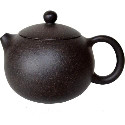 Yixing Zisha Teapot 200ml Traditional Chinese Pot Xishi Kungfu Tea Set Handmade Purple Clay Pottery Ceramic Kettle Soak Puer