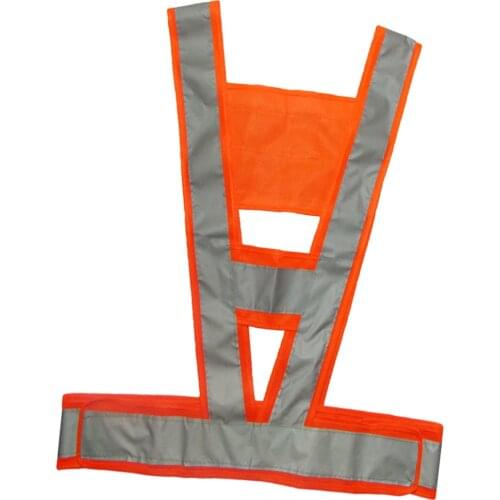 V-Shaped Safety Vest Unisex High Visibility Waistcoat Reflective Belt