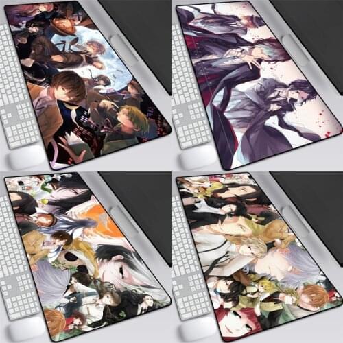 Anime Cartoon Nakajima Atsushi Bungou Stray Dogs Printed Mouse Keyboard Pad Gaming Mat Cosplay Prop Decor for Women Men Gift 1pc
