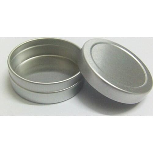 10g Cosmetics Sample Aluminium Containers Small Empty Skin Care Cream Sample Packaging Jars Bottles