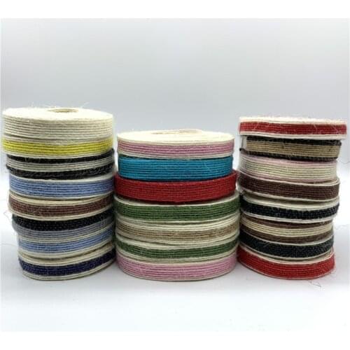 5yards 10mm Natural Vintage Jute Burlap Ribbon For Weddings Belt Strap Floristry Birthday Party Decoration Handmade Crafts