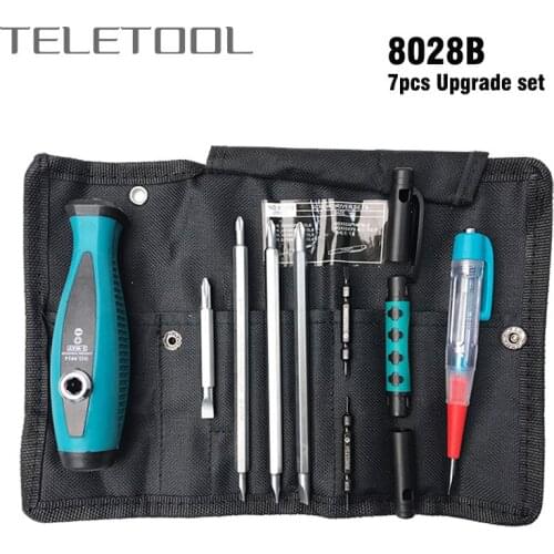 7/10Pcs Precision Magnetic Screwdriver Set Phillips Slotted Star Bits Repair Tool Home Appliances Repair Hand Tools