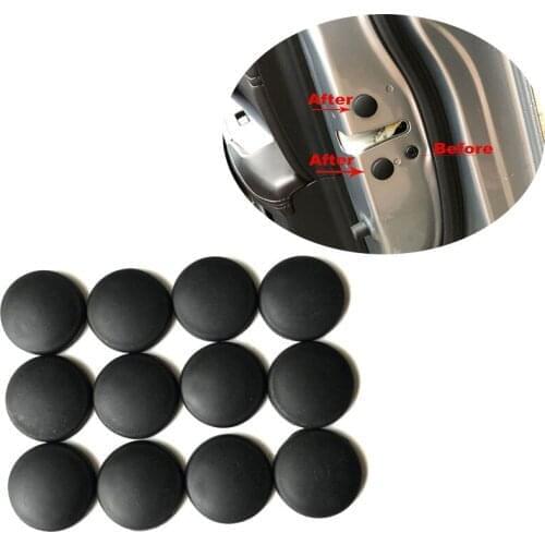 Car Door Lock Screw Protector Cover Sticker For Cadillac CTS XTS SRX ATS CT6 ESCALADE XT4 XT5 XT6 Escala Elmiraj ELR