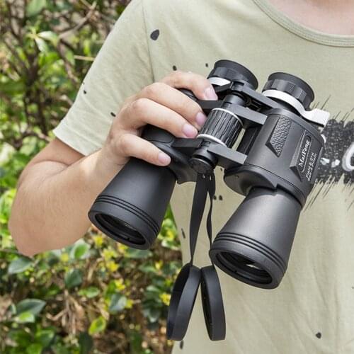 20X50 Binoculars Long Range HD green film Light Night Vision Telescope telescope mobile phone camera telescope for Hunting
