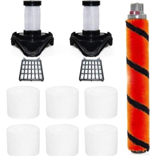Filter Roller Brush Kit for Shark Flex DuoClean HV390,HV391,HV392 Vacuum Cleaner Parts